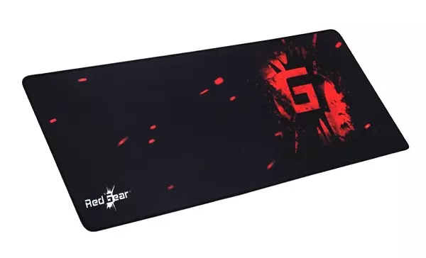 Redgear MP80 Speed-Type Gaming Mousepad (Black/Red)