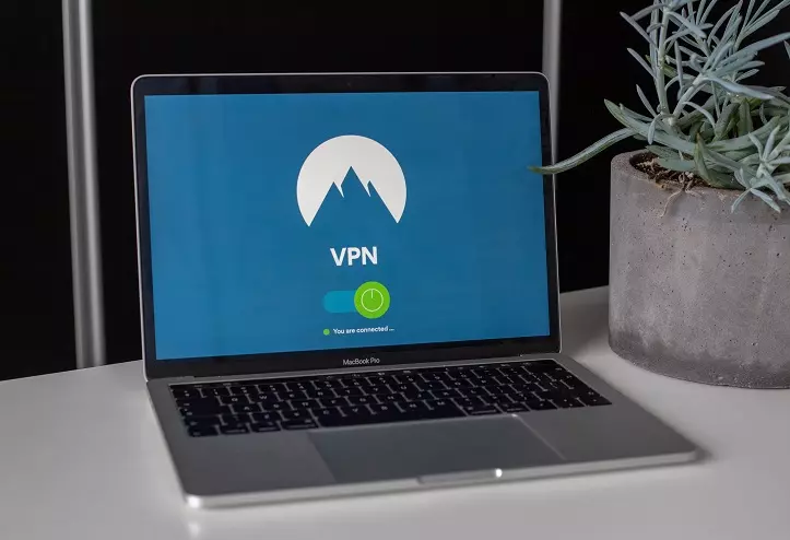 Nord VPN on Laptop